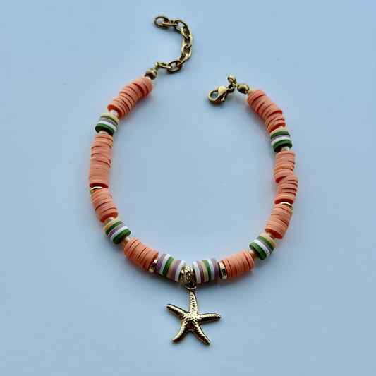 Coral Star Armband
