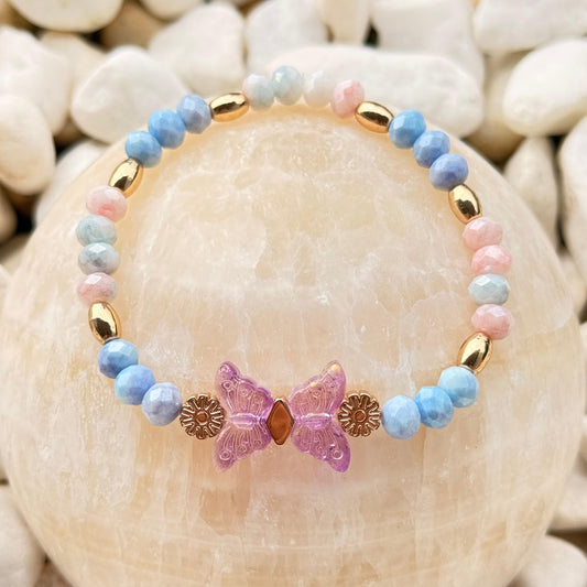 Armband „Butterfly Pastel“