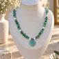 Green Aventurine Heart Necklace