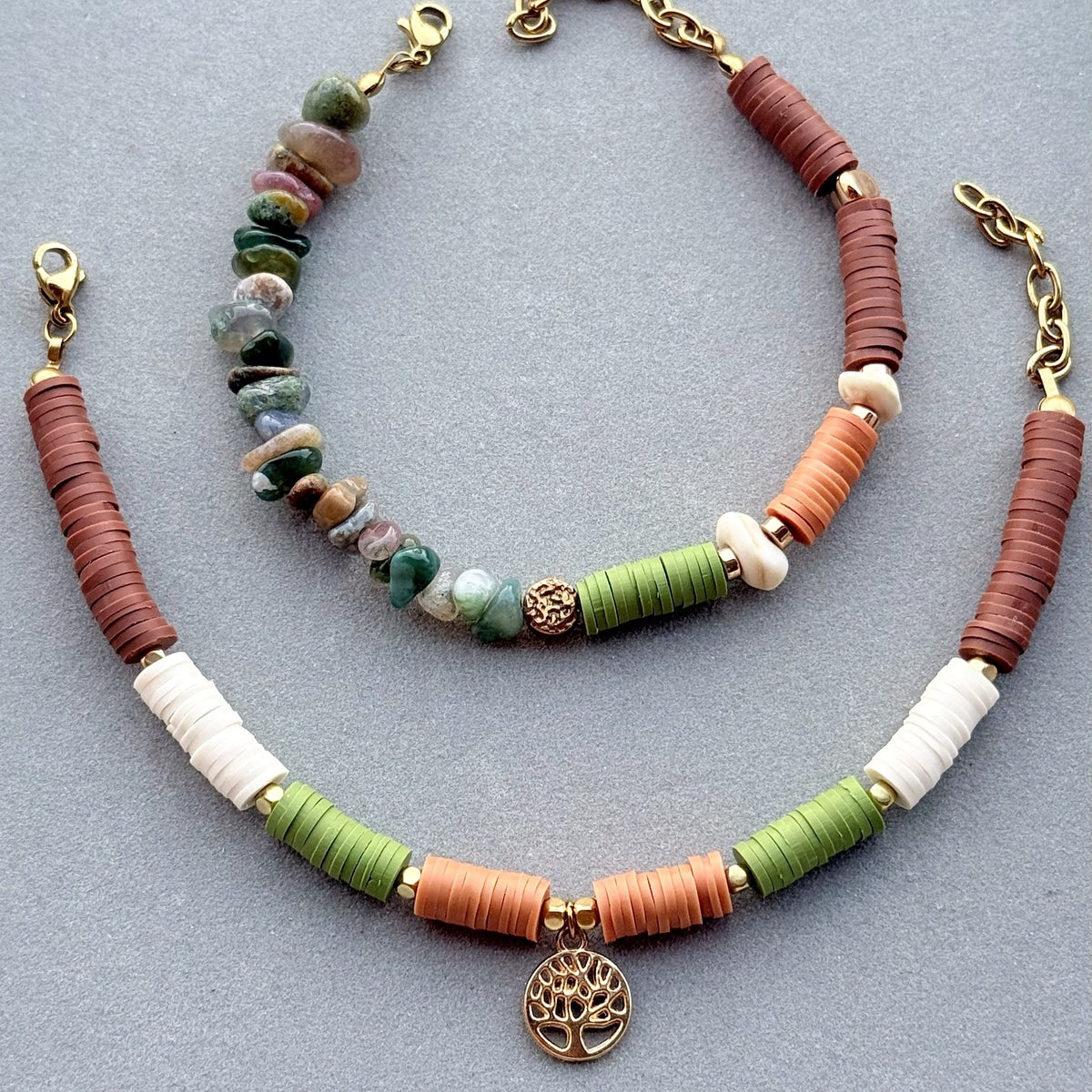 Earthy Green Armband