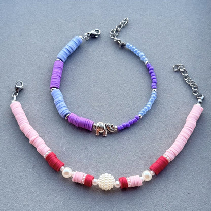 Lilac Elephant Armband