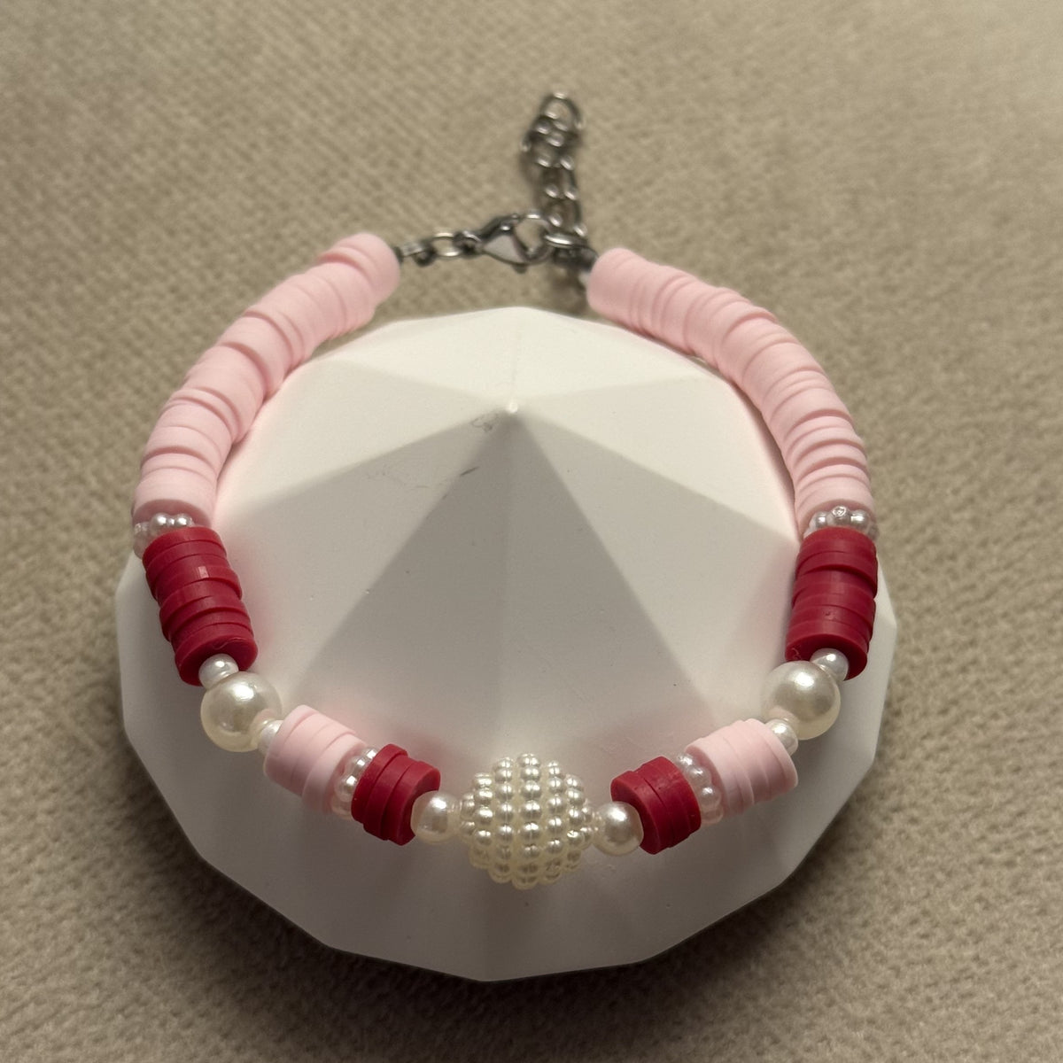 Pink Pearl Armband