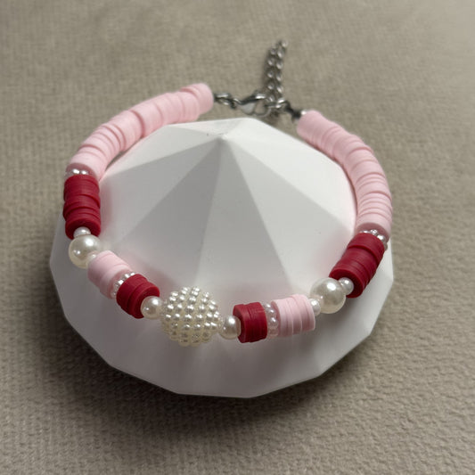 Pink Pearl Armband