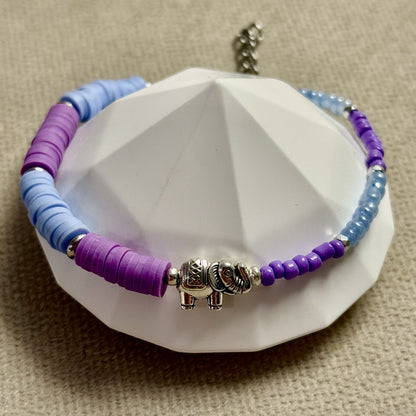 Lilac Elephant Armband