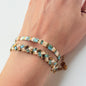 Turquoise Sands – Miyuki Tila Armband Set