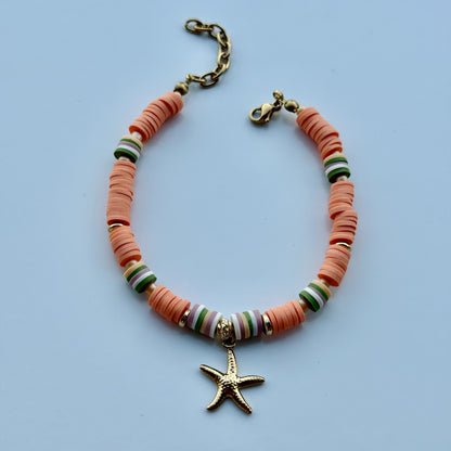 Coral Star Armband