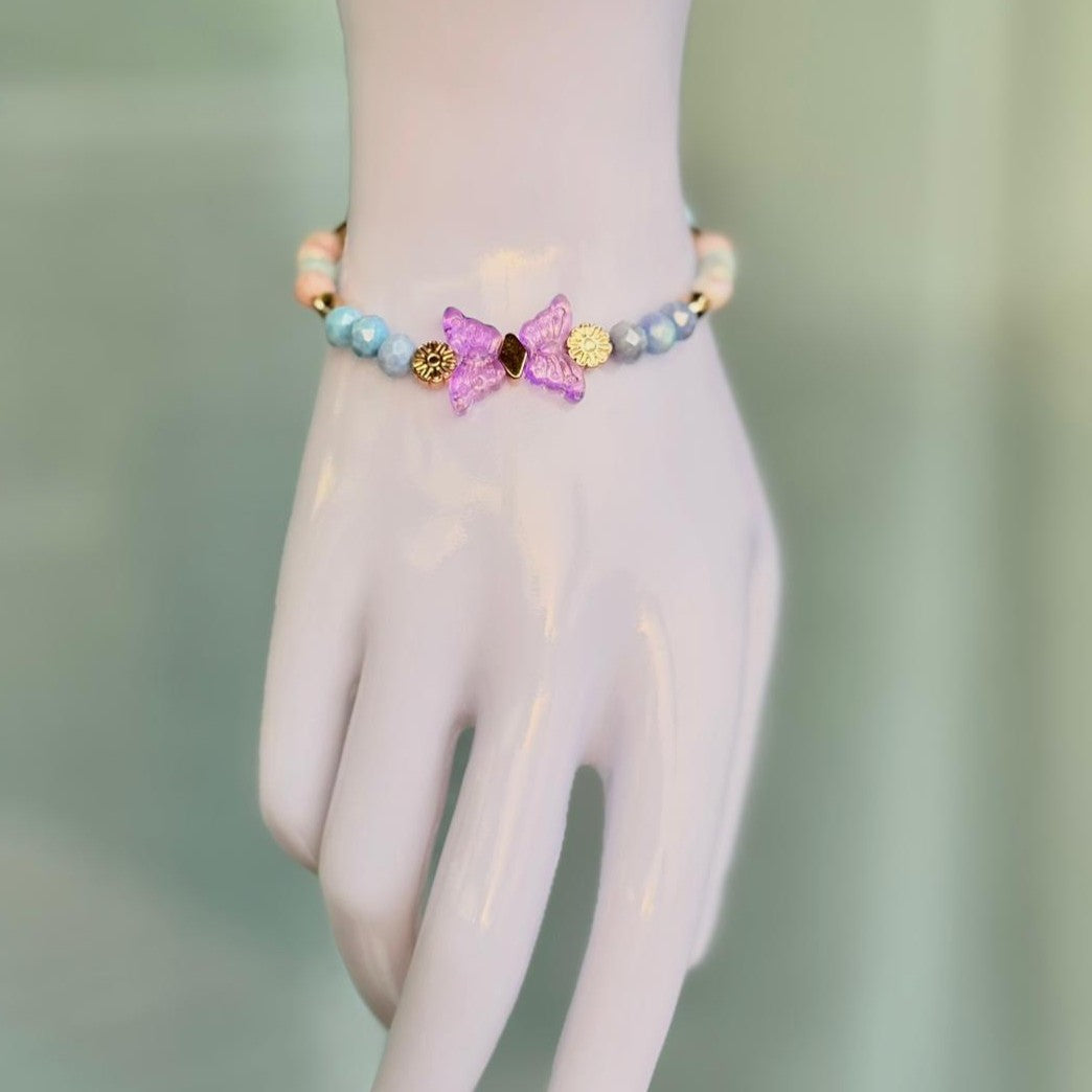 Armband „Butterfly Pastel“